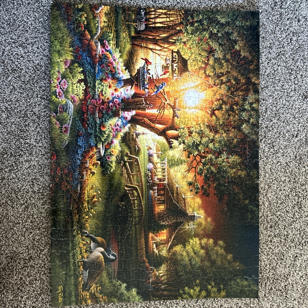 Enchanted Forest Wall Art Puzzle